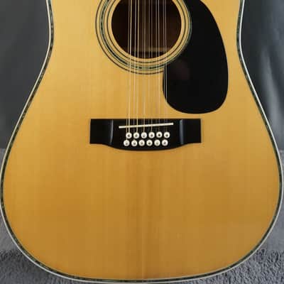 Yamaki YW-30 12-String Acoustic Guitar w/ Hard Case - Made in Japan image 1