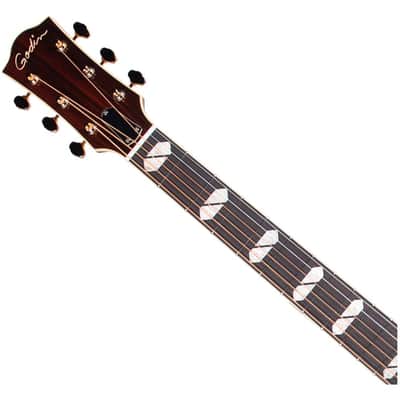 Godin Connaisseur MJ Satina RW Acoustic-Electric Guitar Mini-Jumbo - Gray image 4