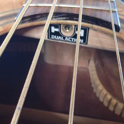 Dean Acoustic Electric Bass Guitar BRAND NEW Quilted Ash Exotica Active EQ image 9