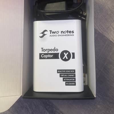 Two Notes Torpedo Captor X 16ohm Stereo Reactive Load Box / Attenuator 2020 - White image 1