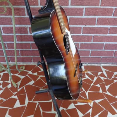 Egmond Double Tenor Guitar - Acoustic Electric Bouzouki - Chicago Tuning DGBE image 11
