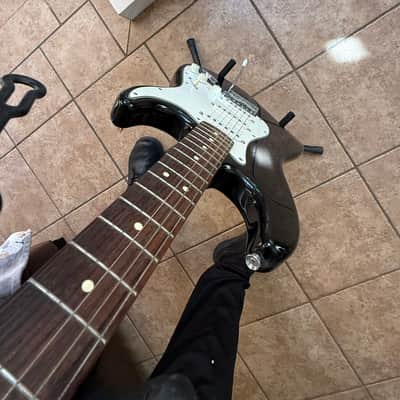 Squier Stratocaster by Fender – Black – Made in Indonesia – 2016 image 4