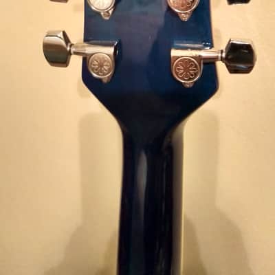 Daisy Rock DR6278 Wildwood Royal Blue Burst acoustic electric cutaway guitar image 14