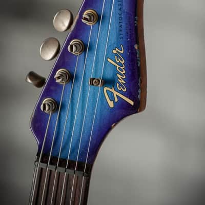 Fender ’65 Super Heavy Relic Stratocaster Competition Burgundy image 16