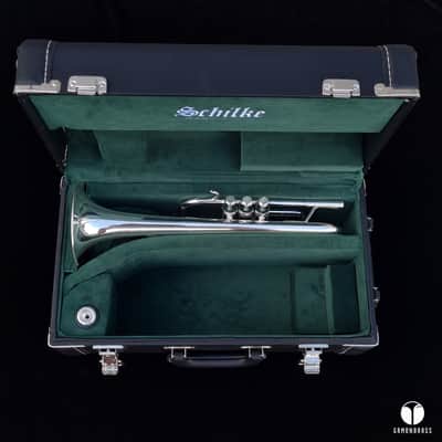 Custom Schilke Chicago A1 cornet mouthpiece case gamonbrass image 2