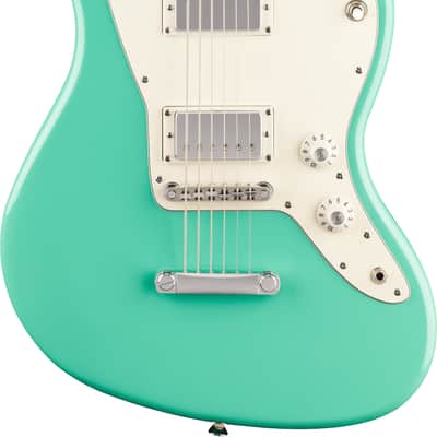 Squier Paranormal Baritone Jazzmaster HH Electric Guitar - Sea Foam Green image 1