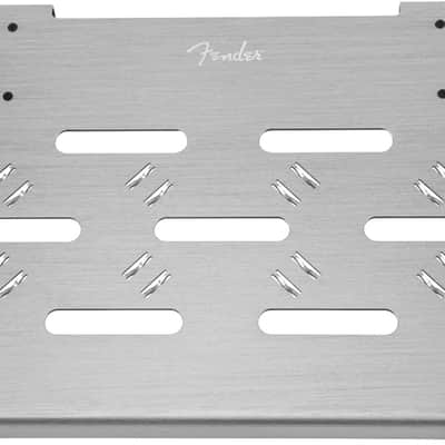 Fender Professional Small Pedalboard, 18" x 12.8" w/ Softcase, Anodized Aluminum image 1