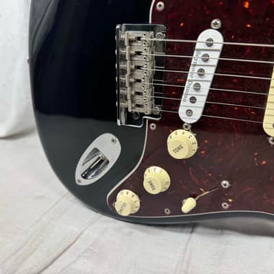 Fender American Professional Stratocaster HSS (modified to SSS) Shawbucker Guitar with Case 2016 - Black / Maple neck image 5