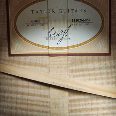 Taylor 614ce with ES1 Electronics 2016- Natural Flamed Maple image 11