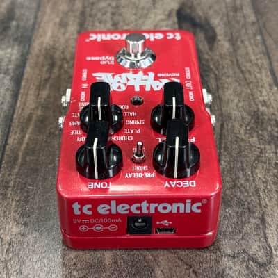 TC Electronic Hall of Fame Reverb 2011 - 2017 - Red Effects Pedal image 5