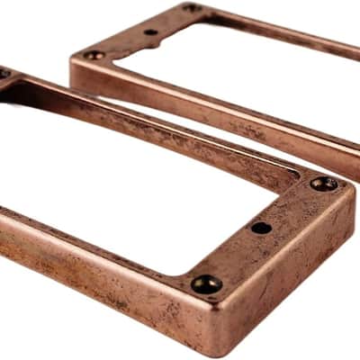 Curved Bottom Metal Humbucker Pickup Mounting Ring Set image 3