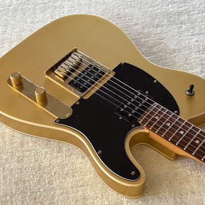 2013 Squier J5 Telecaster John 5 Signature Model Frost Gold HH Double Bound 1st Year image 6