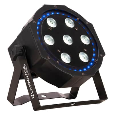 (4) Eliminator Lighting LP 8R 7 × 8w RGBW LED DMX DJ Par Wash Stage Up-Lights image 10