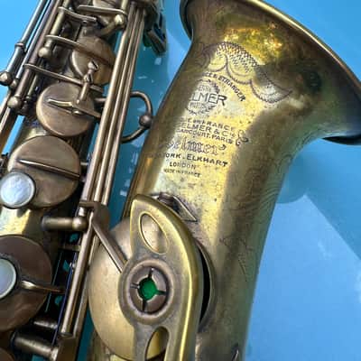 Selmer Alt sax 1954 - Lacquer image 2
