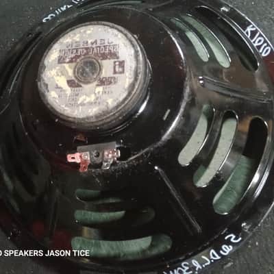 JENSEN C12S-H HEMP FIBER CONE GUITAR SPEAKER 8 OHM 30 WATT FAT THICK MEATY TONALITY1966 image 2