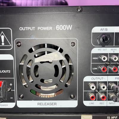 DTechPro DT-888 karaoke mixer Late 2010s - Black image 6