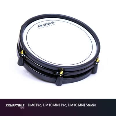 Alesis 10" Dual-Zone Drum Pad for DM8 Pro, DM10 MKII Pro, DM10 MKII Studio