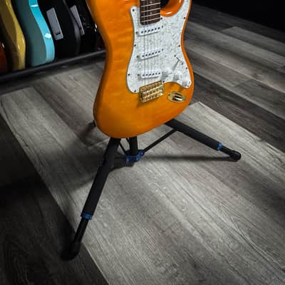 Jay Turser JT-300QMT Electric Guitar - Natural image 3