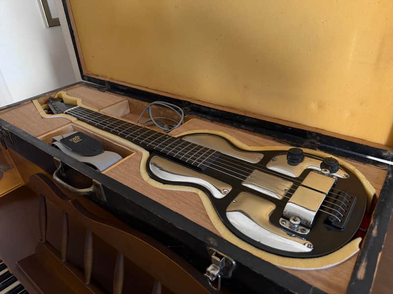 Vintage Pre-War Rickenbacker (Rickenbacher) Model B Bakelite Lap Steel - Custom Neck Conversion image 1
