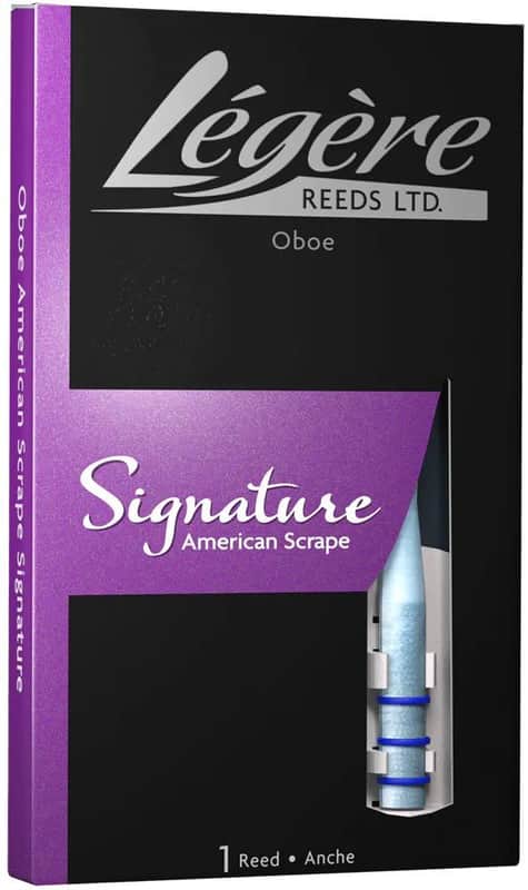 Legere American Scrape Synthetic Oboe Reed - Medium Hard image 1