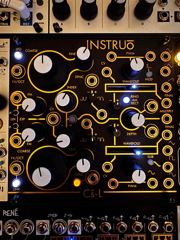 Instruo Cs-L Eurorack Synthesizer Module 2016 - Present - Black image 1