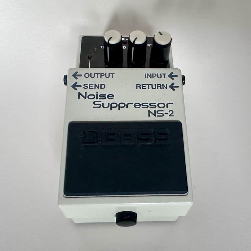 Boss NS-2 Noise Suppressor (Silver Label) 1989 - Present - White image 1