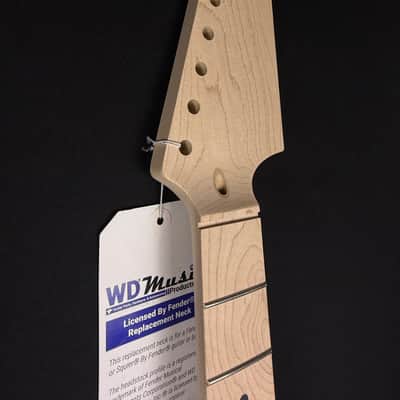 WD Music License by Fender Replacement neck 2020s - Natural Maple image 3