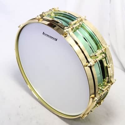 LUDWIG LW0414CP Carl Permer "VENUS" 14x3.7 Radick Brass Snare Drum (06/02) image 7
