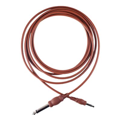Banana™ Mono Mixer Cable Stereo 3.5mm TRS to 1/4" TS - 200CM (Chocolate)