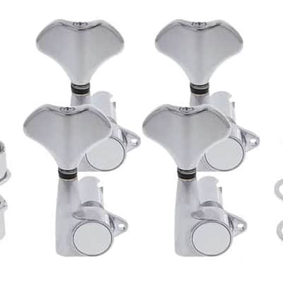 Gotoh GB707 Chrome Bass Machine Heads Set of 4 Inline image 4