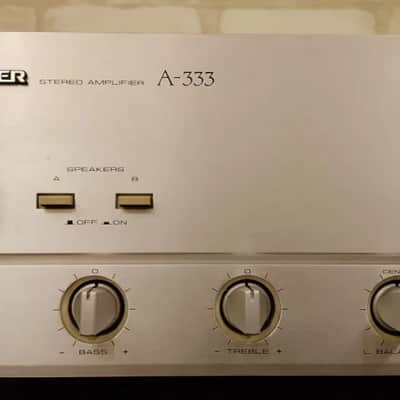 PIONEER A-333 ✅Warranty Rare Vintage Stereo Amplifier Retro Japan 1988s image 17