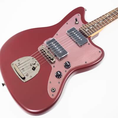 [SALE Ends June 30] [NEW] Fender Made in Japan Hybrid II 2026 Collection Jazzmaster Matte Inferno Red Satin Metallic Rosewood image 6