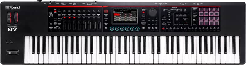 Mint Roland FANTOM-07 76-note synthr W/ sounds & features inherited from the flagship FANTOM series image 1