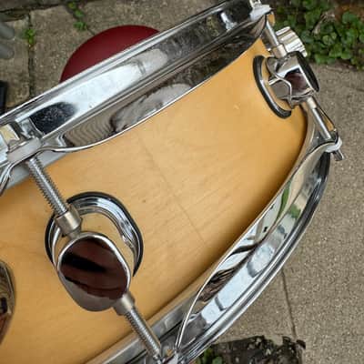 Ludwig Accent CS Custom 13x4” Piccolo Wood Snare Drum - Natural image 15