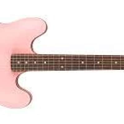 FENDER - Tom DeLonge Starcaster  Rosewood Fingerboard  Black Hardware  Satin Shell Pink - 0262370556 image 1