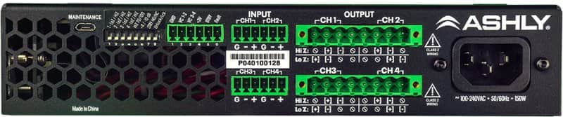 Ashly FA125.4 4‑Channel Power Amplifier with DSP image 1