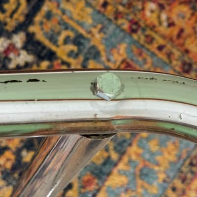 North Rare Drums Rack Sled Style Sleigh Vintage Original W/ 4 Tom Arms image 8