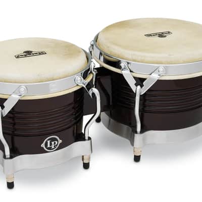 Immagine Latin Percussion LP Matador Traditional 7 1/4 - 8 5/8" Bongo Oak Dark Brown (M201) - 2