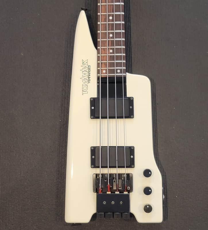 Rare Fernandes Tomahawk MIJ Japan w/ Original Leather Case Headless image 1
