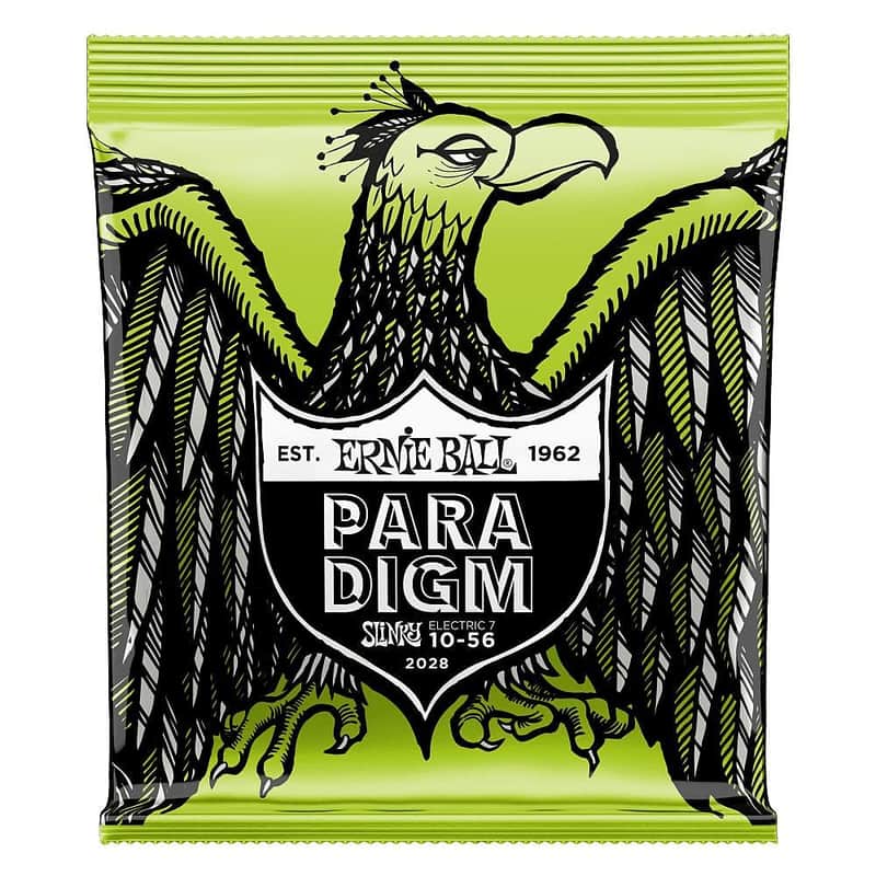 Ernie Ball 2028 Paradigm Regular Slinky 7-String Electric Guitar Strings image 1