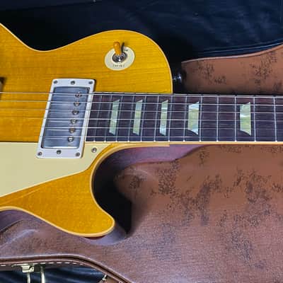 MINT! 2025 Gibson Les Paul Standard 58 Reissue VOS Custom Shop - Lemon Burst - Unplayed! Only 8.7 lbs! - Original Case image 2