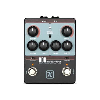 Keeley DDR Drive Delay Reverb Effectpedal Made in USA image 1