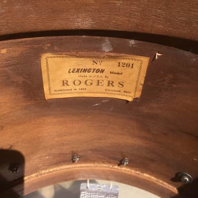 Rogers Lexington Model 1201 1950's / 60's - Wood Finish image 4