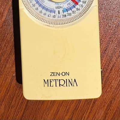 Vintage Zen-On Metrina Quartz Metronome – Made in Japan – 1970s Electronic Tempo Trainer image 4