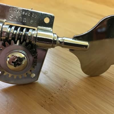 Fender Squier Jazz Bass tuners "licensed by Schaller" image 2