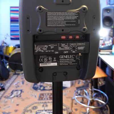 Genelec 8040B 6.5" with Genelec stands! Powered Nearfield Studio Monitor (Pair) 2013 - 2021 - Gray image 11