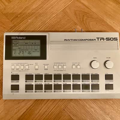 Roland TR-505 Drum Machine + ROM Expansion Linn LM-1, LinnDrum & Oberheim