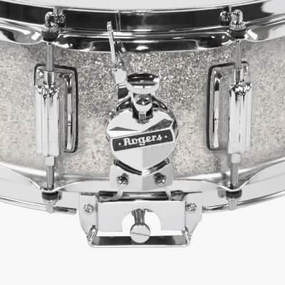 Rogers Dyna-Sonic Snare Drum 14x5 Silver Sparkle image 3