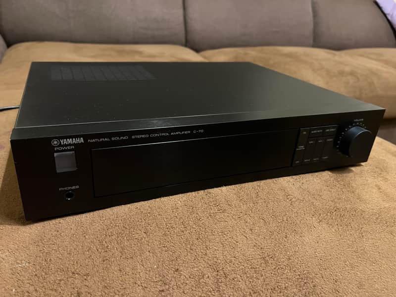Yamaha C-70 Preamplifier 1982-1983 image 1