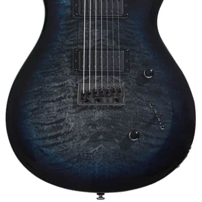 PRS SE Mark Holcomb SVN Signature 7-string Electric Guitar - Holcomb Blue Burst image 2